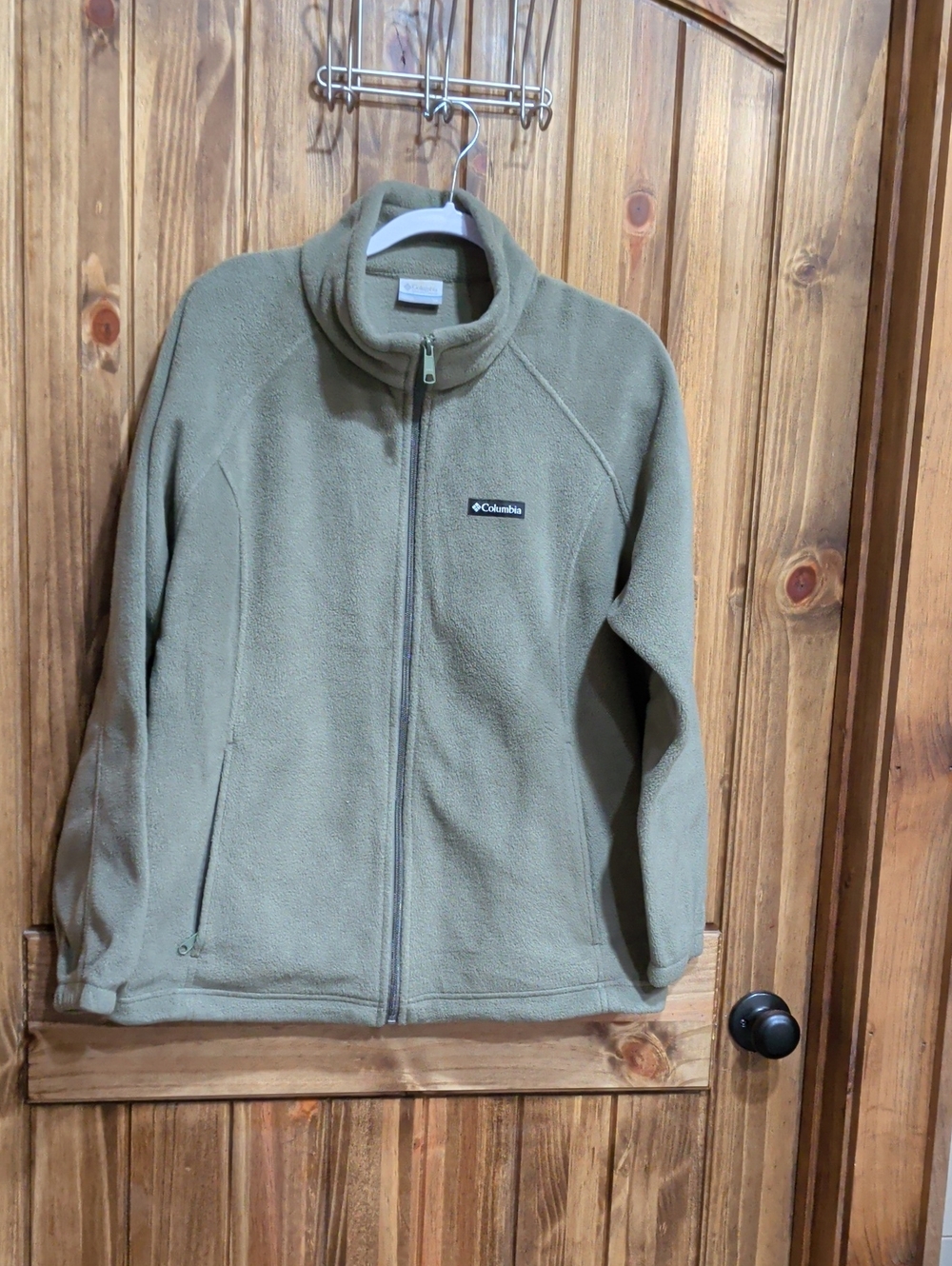 Columbia Olive Green Lightweight Fleece Jacket